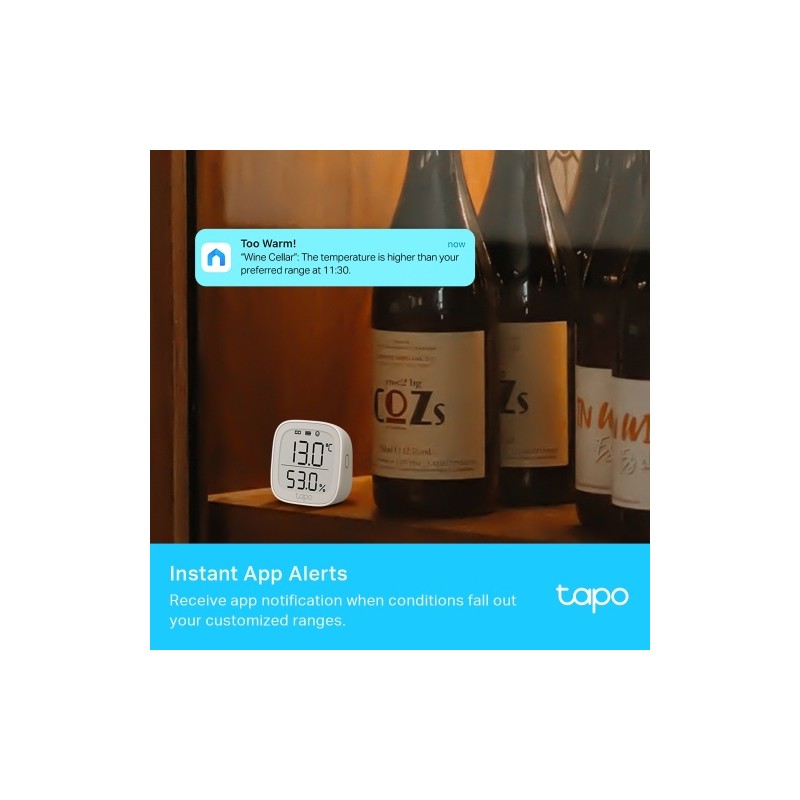 TP-Link TAPO T315 Išmanusis temperatūros ir drėgmės jutiklis
