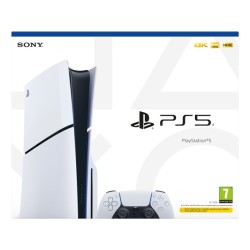 Sony PlayStation 5 Slim Žaidimų konsolė, Disc Drive Edition, 1TB SSD, Balta