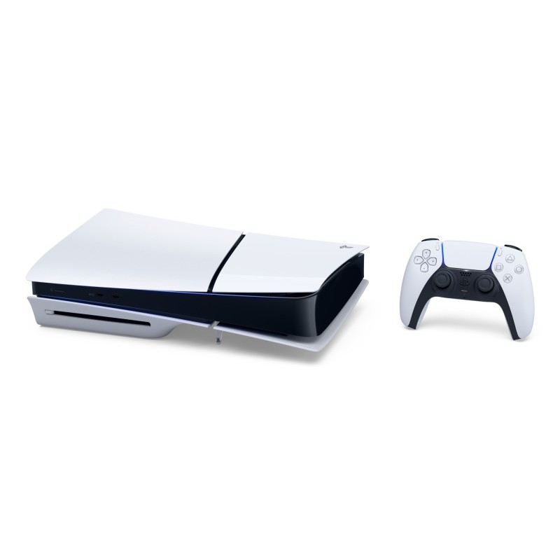 Sony PlayStation 5 Slim Žaidimų konsolė, Disc Drive Edition, 1TB SSD, Balta