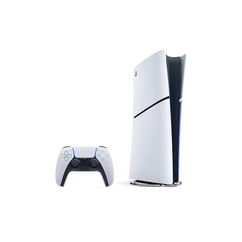 Sony PlayStation 5 Slim Digital Žaidimų konsolė, 825GB SSD, Balta