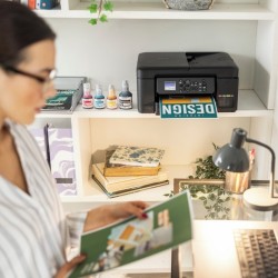 Brother BTD180C Rašalo papildymo buteliukas, Žydra