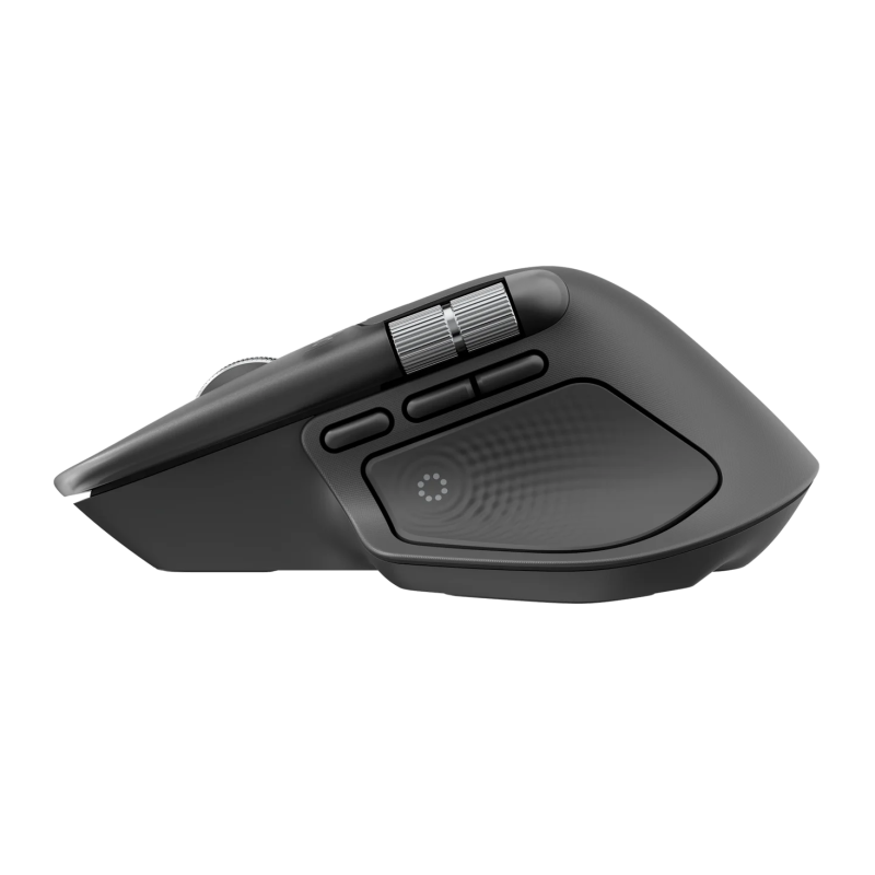 Logitech MX Master 4 Belaidė pelė RF Wireless + Bluetooth, 8000 DPI, Graphite