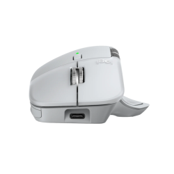 Logitech MX Master 4 for MAC Belaidė pelė RF Wireless + Bluetooth, 8000 DPI, White Silver