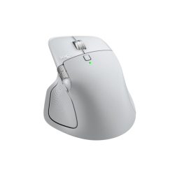 Logitech MX Master 4 for MAC Belaidė pelė RF Wireless + Bluetooth, 8000 DPI, White Silver
