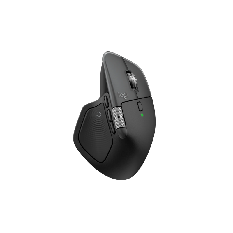 Logitech MX Master 4 for MAC Belaidė pelė RF Wireless + Bluetooth, 8000 DPI, Space Black