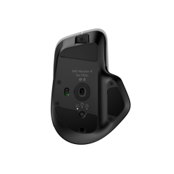 Logitech MX Master 4 for MAC Belaidė pelė RF Wireless + Bluetooth, 8000 DPI, Space Black
