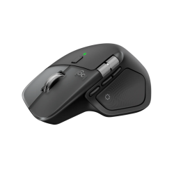 Logitech MX Master 4 for MAC Belaidė pelė RF Wireless + Bluetooth, 8000 DPI, Space Black