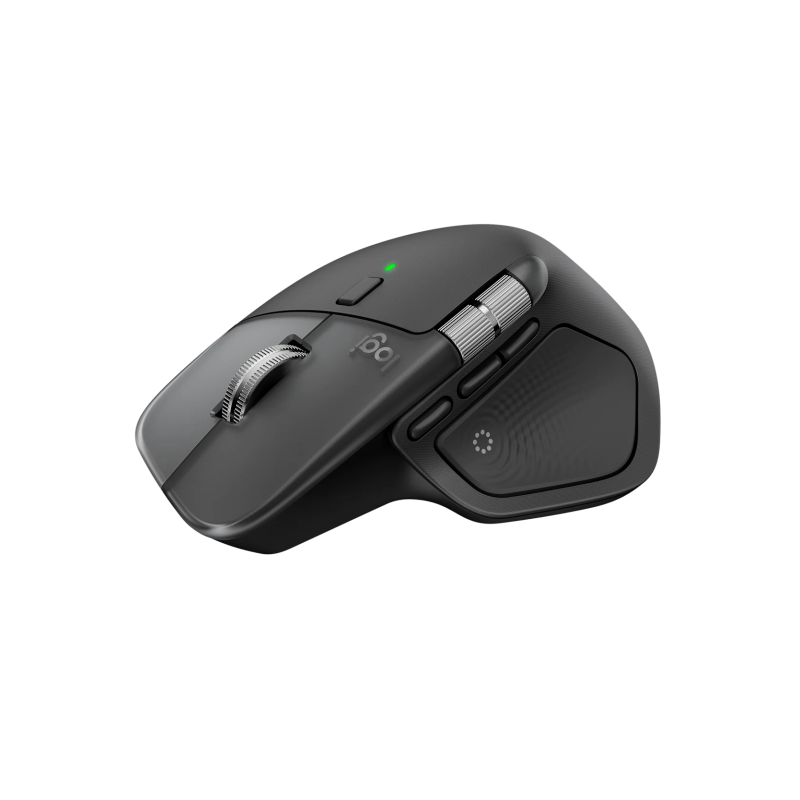 Logitech MX Master 4 for MAC Belaidė pelė RF Wireless + Bluetooth, 8000 DPI, Space Black