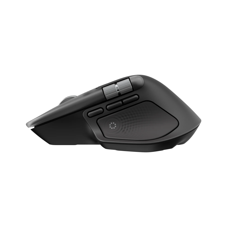 Logitech MX Master 4 for MAC Belaidė pelė RF Wireless + Bluetooth, 8000 DPI, Space Black