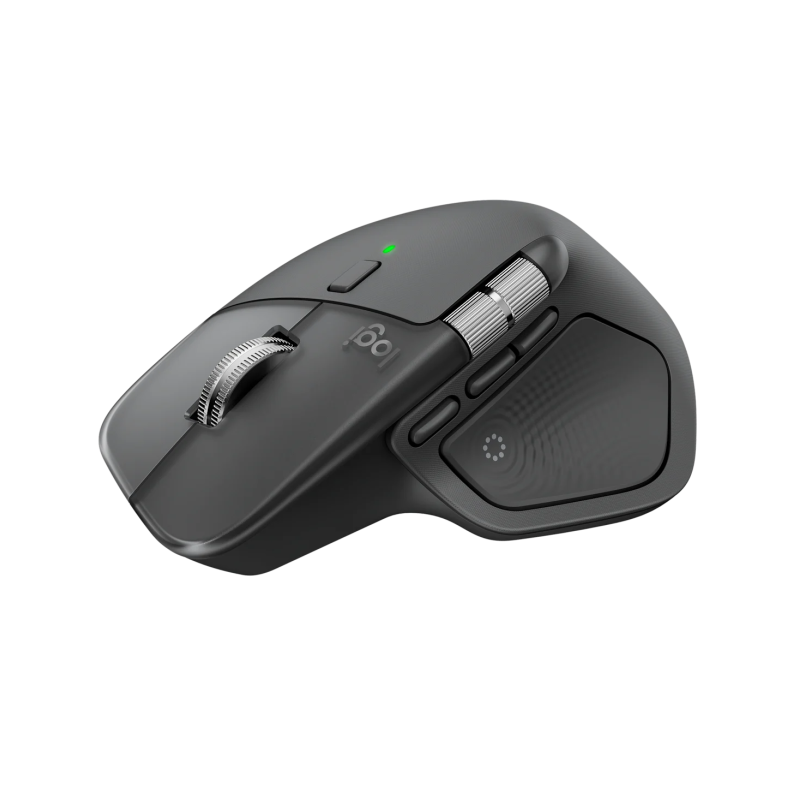 Logitech MX Master 4 for Business Belaidė pelė RF Wireless + Bluetooth, 8000 DPI, Graphite