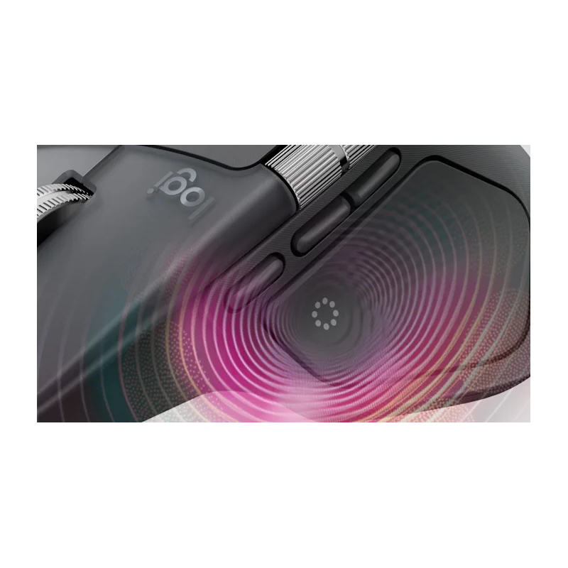 Logitech MX Master 4 for Business Belaidė pelė RF Wireless + Bluetooth, 8000 DPI, Graphite