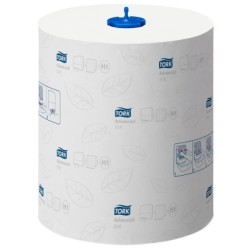 Ruloninis rankšluostinis popierius Tork Advanced H1, 2 sl., 21 cm x 150 m, balta sp. 6 vnt./pak