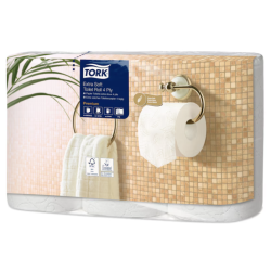 Tualetinis popierius Tork Premium Extra Soft Conventional T4, 4 sl., 9.7cm x 19.1m, 6 vnt./pak