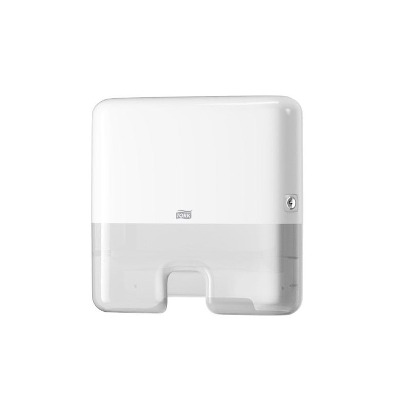 Laikiklis rankšluosčių servetėlėmis Tork Xpress Multifold H2 Mini, baltos spalvos