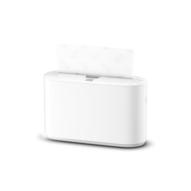 Pastatomas laikiklis rankšluosčių servetėlėmis Tork Xpress Countertop Multifold H2, baltos spalvos