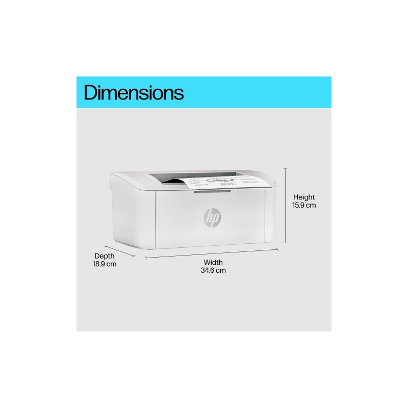 HP LaserJet M110w Spausdintuvas lazerinis nespalvotas A4 20 ppm USB Wi-Fi (SPEC)