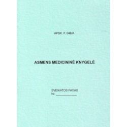 Asmens medicininė knygelė, A6 (12)