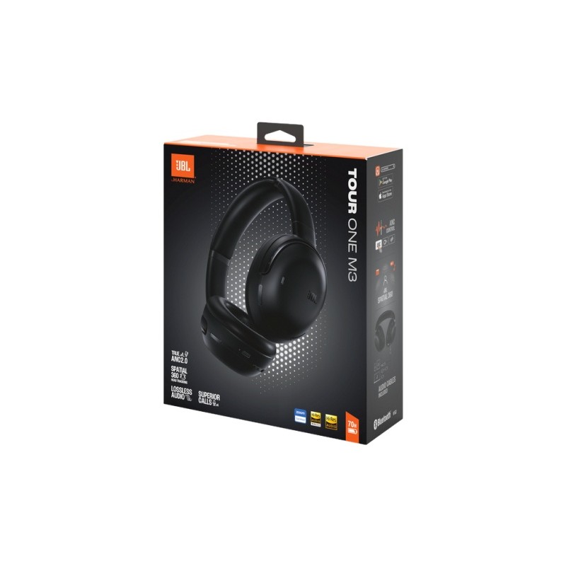 JBL Tour One M3 Belaidės ausinės, Bluetooth, Juoda