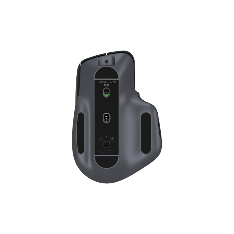 Logitech MX Master 3S Belaidė pelė RF Wireless + Bluetooth, 8000 DPI, Graphite