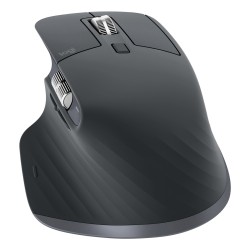 Logitech MX Master 3S Belaidė pelė RF Wireless + Bluetooth, 8000 DPI, Graphite