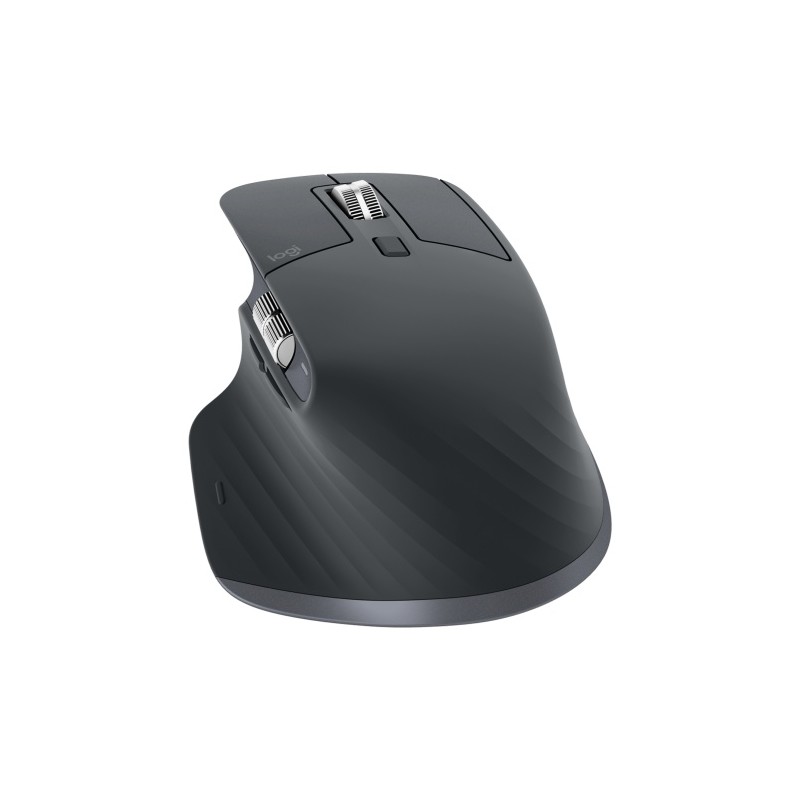 Logitech MX Master 3S Belaidė pelė RF Wireless + Bluetooth, 8000 DPI, Graphite