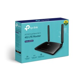 TP-Link Archer MR200 AC750 Wireless Dual Band 4G LTE Maršrutizatorius