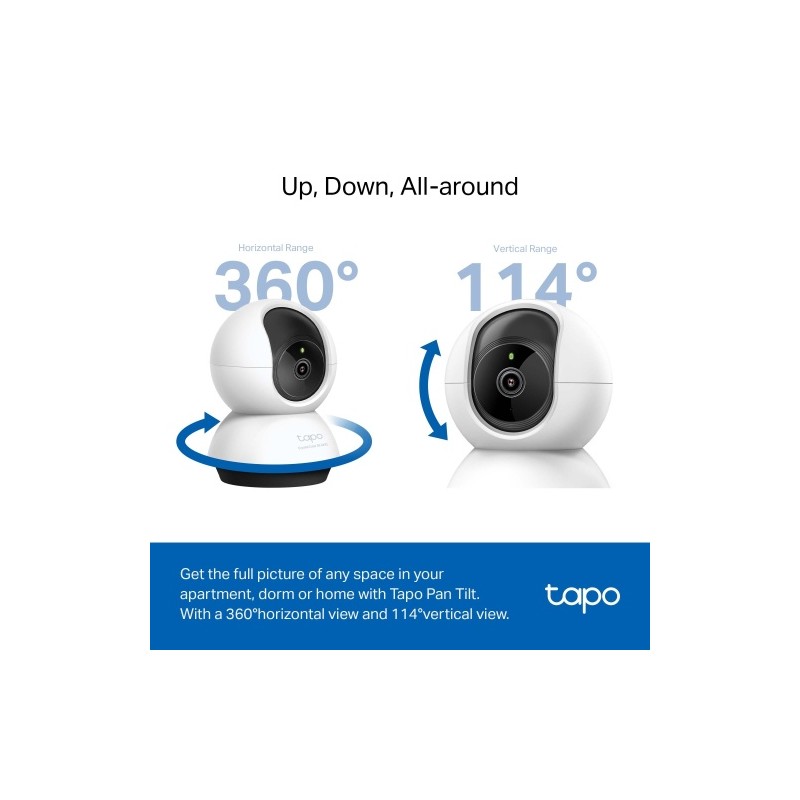 TP-Link TAPO C220 Pan/Tilt Namų apsaugos Wi-Fi kamera