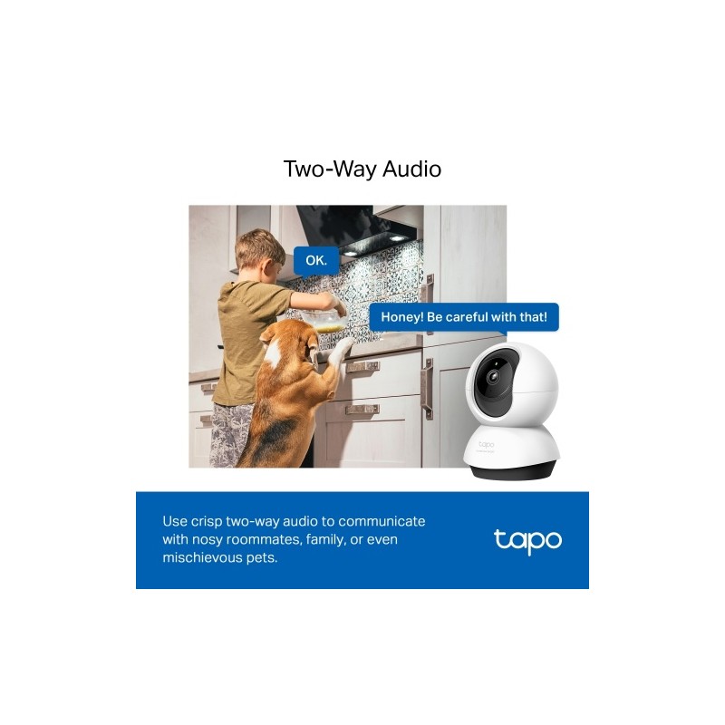 TP-Link TAPO C220 Pan/Tilt Namų apsaugos Wi-Fi kamera