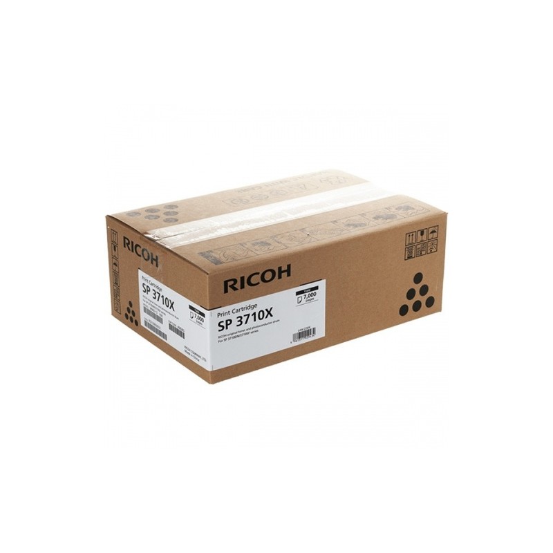 Ricoh SP 3710X (408285), juoda kasetė lazeriniams spausdintuvams, 7000 psl. (SPEC)