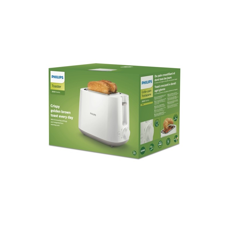 Philips Daily Collection HD2581/00 Skrudintuvas 830 W, Balta