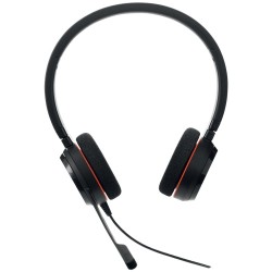 Jabra Evolve 20 UC Stereo Laidinės ausinės, USB-C/A, Juoda