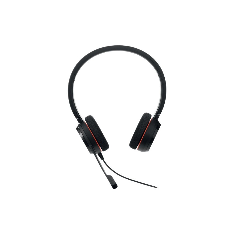 Jabra Evolve 20 UC Stereo Laidinės ausinės, USB-C/A, Juoda