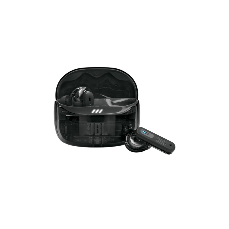 JBL Tune Beam 2 Ghost Edition Belaides ausines Earbuds, Bluetooth, Ghost Black