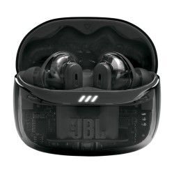 JBL Tune Beam 2 Ghost Edition Belaides ausines Earbuds, Bluetooth, Ghost Black
