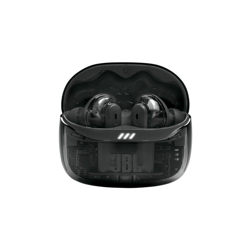 JBL Tune Beam 2 Ghost Edition Belaides ausines Earbuds, Bluetooth, Ghost Black