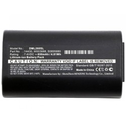 CoreParts MBXPR-BA002 Battery for M&DYMO Printer, 4.8Wh Li-ion 7.4V 650mAh