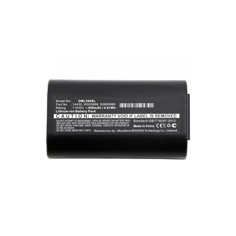 CoreParts MBXPR-BA002 Battery for M&DYMO Printer, 4.8Wh Li-ion 7.4V 650mAh
