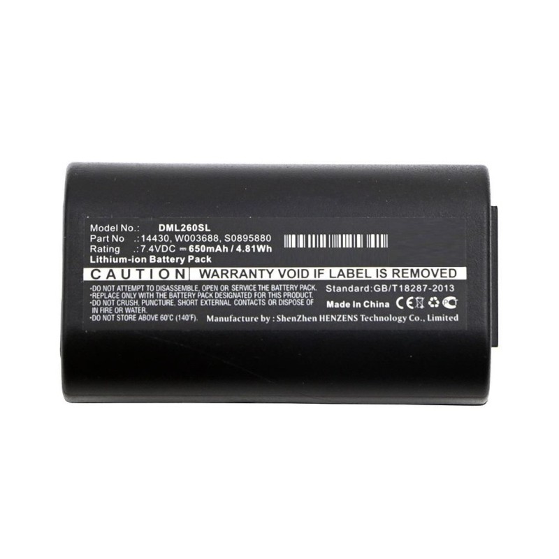 CoreParts MBXPR-BA002 Battery for M&DYMO Printer, 4.8Wh Li-ion 7.4V 650mAh