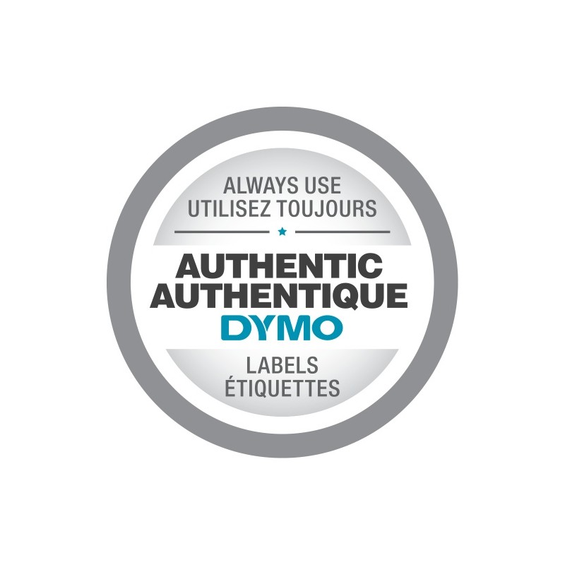 Dymo 40910 (S0720670) D1 Etikečių juostelė 9mm x 7m, Black on Clear