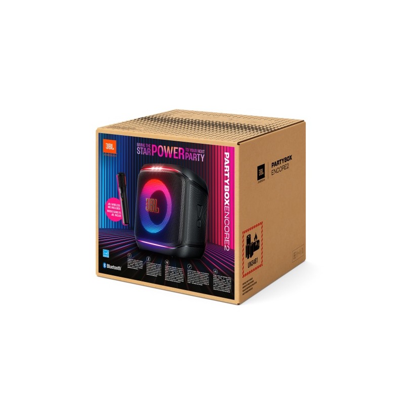 JBL PartyBox Encore 2 Portatyvi garso kolonėlė, Juoda