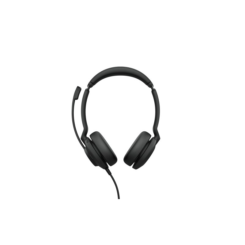 Jabra Evolve2 30 SE UC Stereo Laidinės ausinės, USB-A, Juoda
