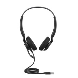 Jabra Engage 40 MS Stereo Inline Link Laidinės ausinės, USB-C/USB-A, Juoda