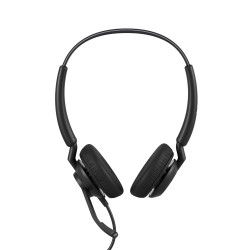 Jabra Engage 40 MS Stereo Inline Link Laidinės ausinės, USB-C/USB-A, Juoda