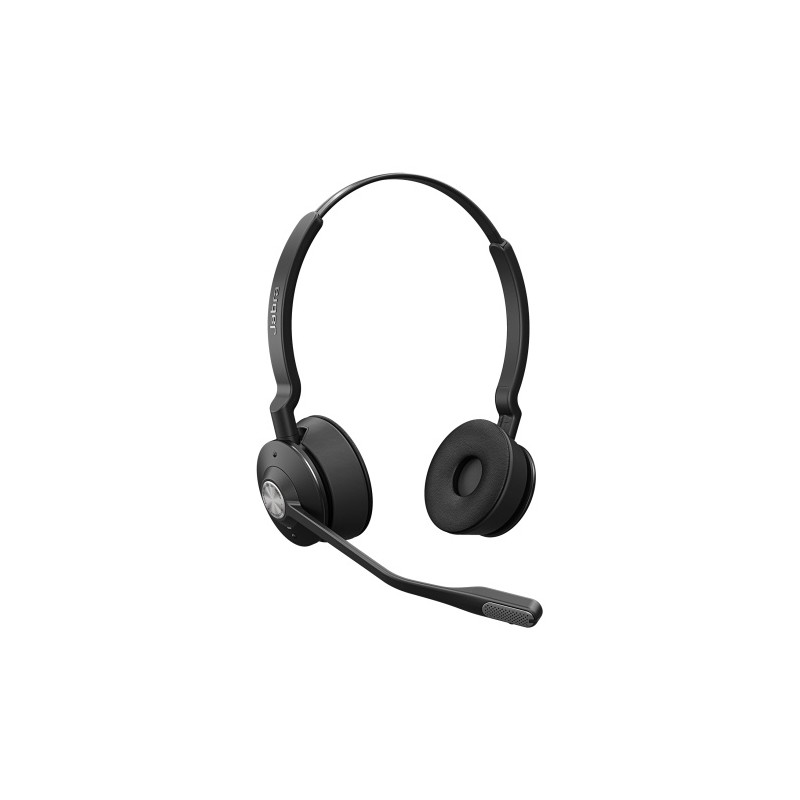 Jabra Engage 65 SE Stereo Belaidės ausinės, Charging Stand, Juoda