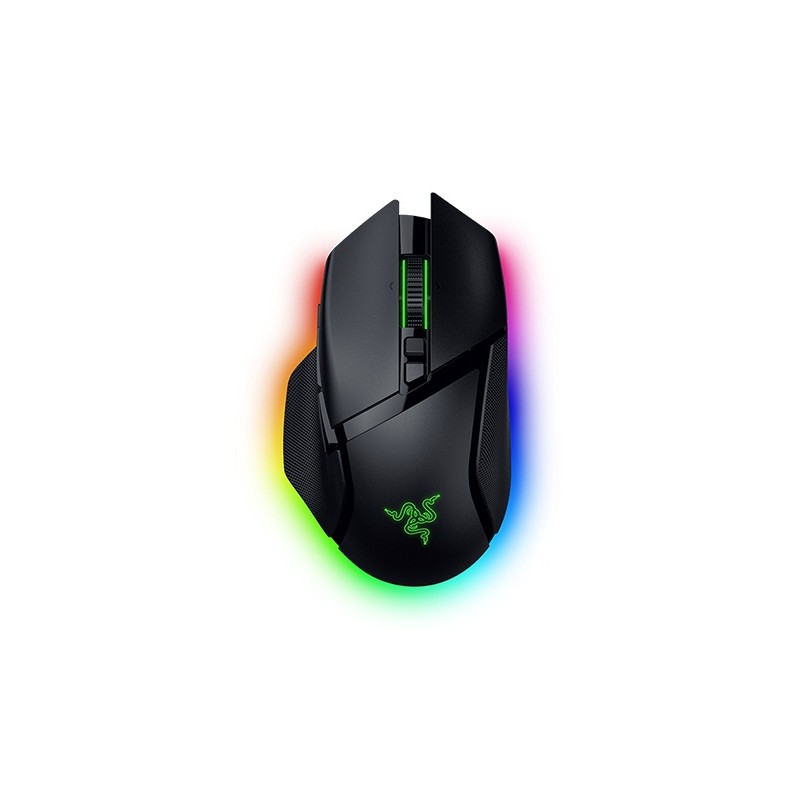 Razer Basilisk V3 Pro 35K Belaidė žaidimų pelė RF Wireless + Bluetooth + USB-A, 35000 DPI, Juoda