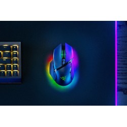 Razer Basilisk V3 Pro 35K Belaidė žaidimų pelė RF Wireless + Bluetooth + USB-A, 35000 DPI, Juoda