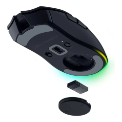 Razer Cobra HyperSpeed Belaidė žaidimų pelė RF Wireless + Bluetooth + USB-A, 26000 DPI, Juoda
