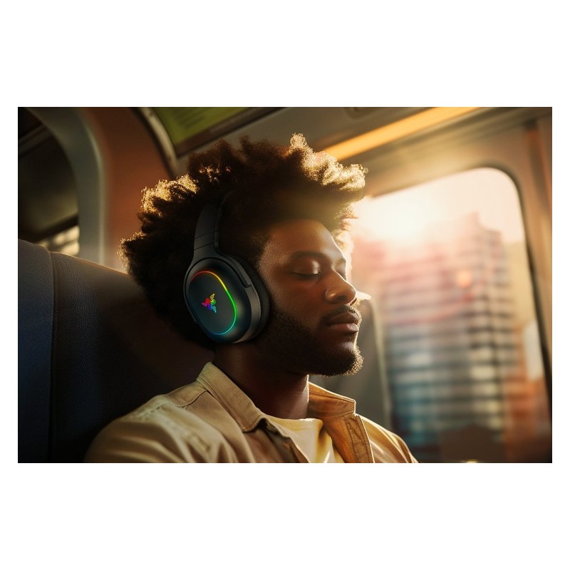 Razer Barracuda X Chroma Belaidės žaidimų ausinės, Bluetooth, Juoda
