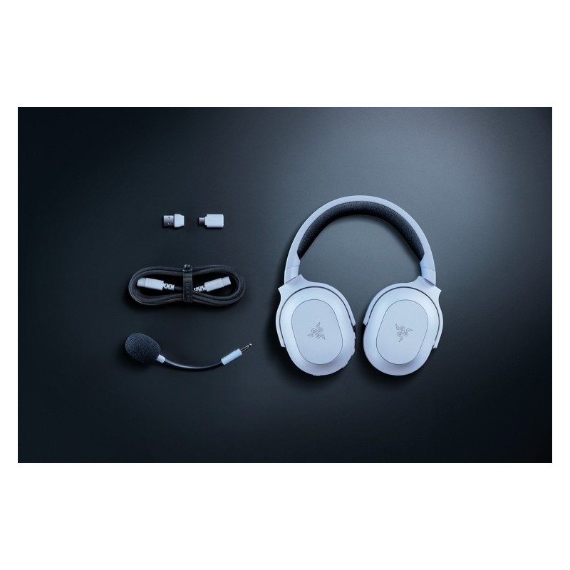 Razer Barracuda X Chroma Belaidės žaidimų ausinės, Bluetooth, Balta