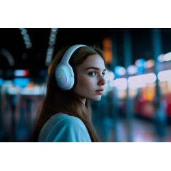 Razer Barracuda X Chroma Belaidės žaidimų ausinės, Bluetooth, Balta